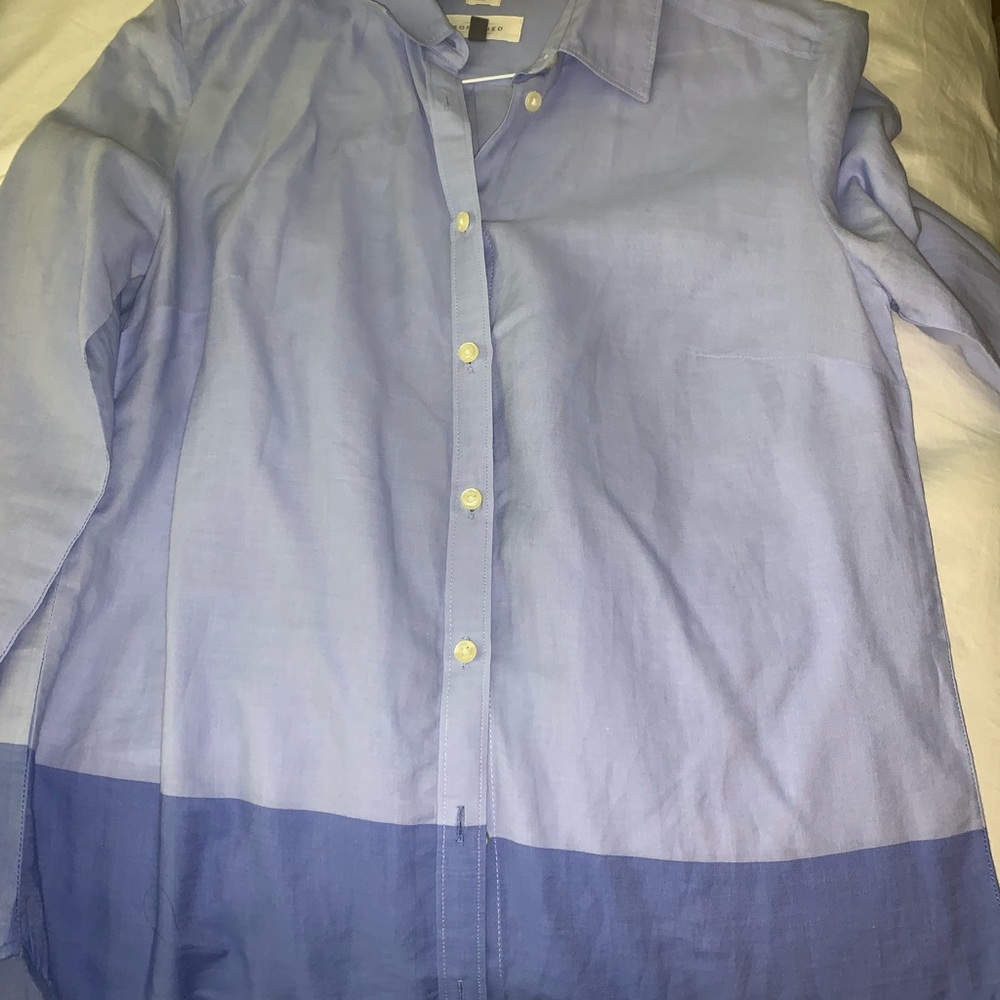 Loft softened button down